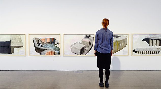 Lisa Torell, Cm by cm, meter-by-meter, km by km, 2012-2014. Exhibition view. Photo: Per Kristiansen.