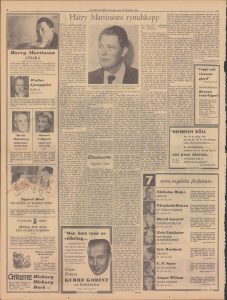 Artikel ur Dagens Nyheter 1956-10-13
