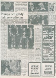 Artikel ur Dagens Nyheter 1974-12-11