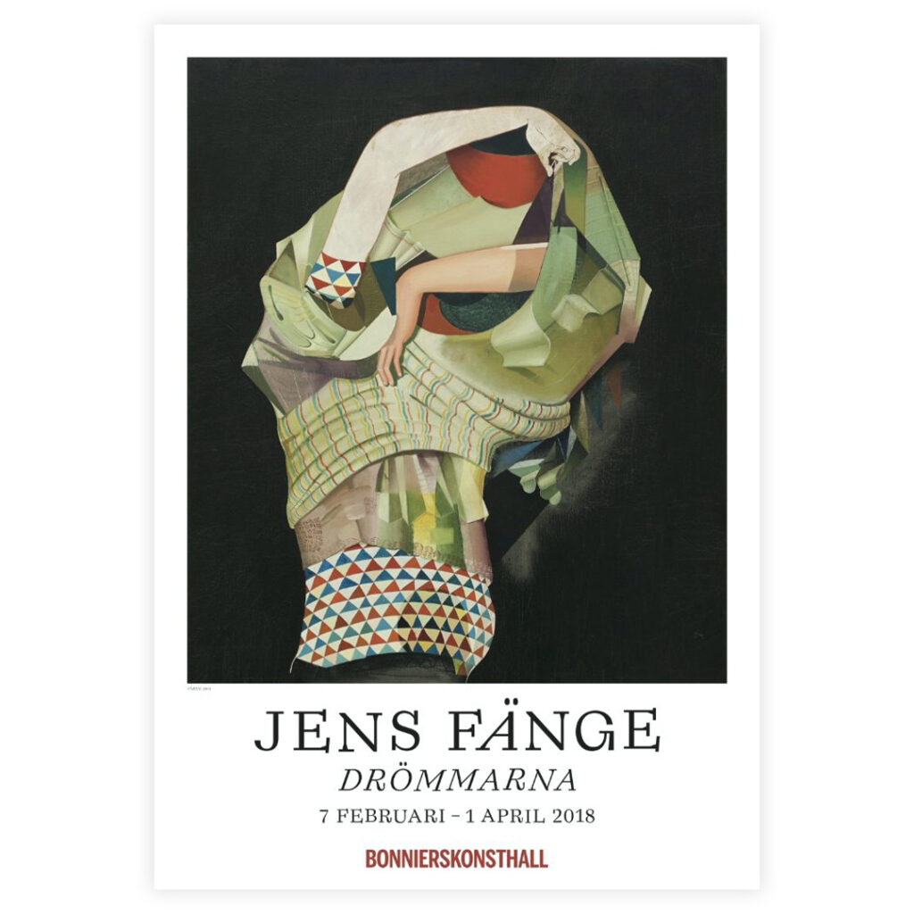 Affisch Poster Jens Fänge Våren Bonniers Konsthall