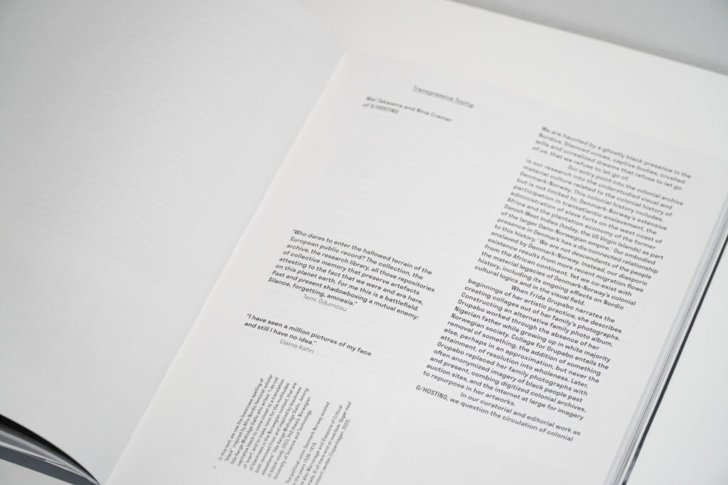 Frida Orupabo: On Lies, Secrets and Silence