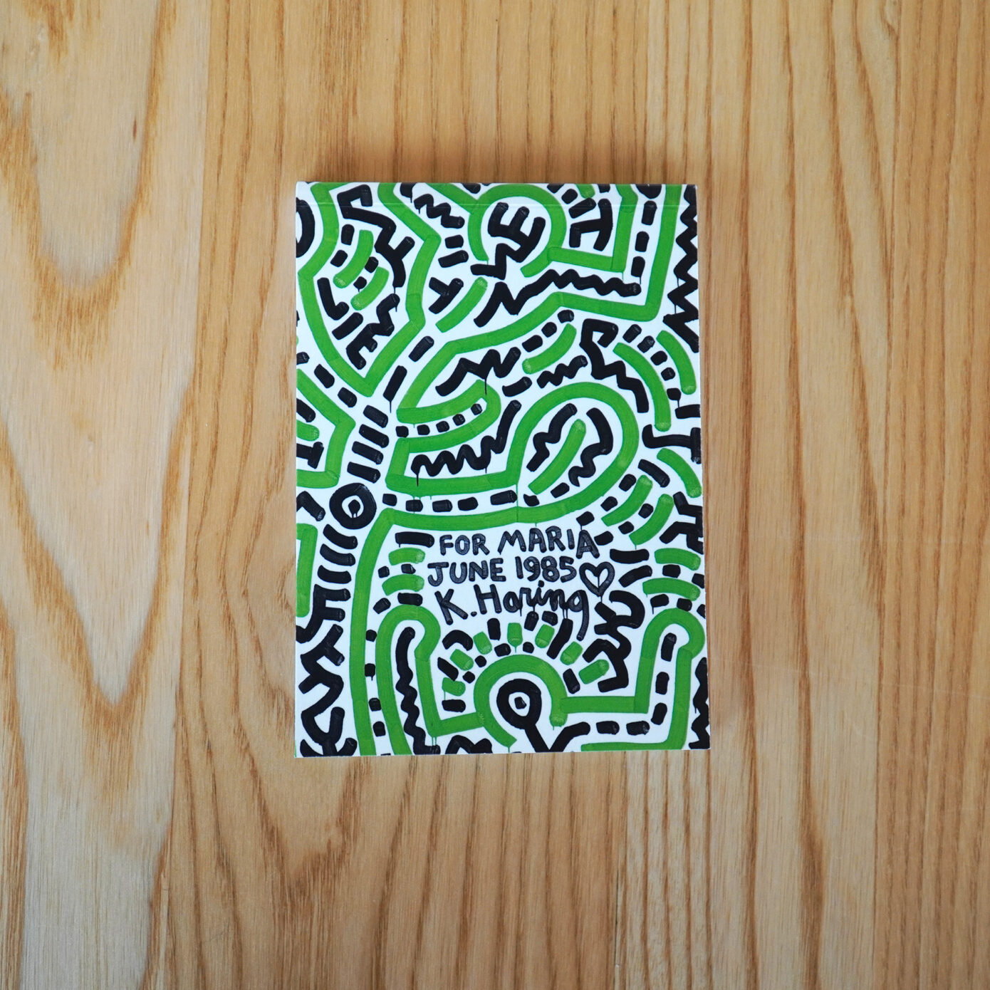 Anteckningsblock / Keith Haring