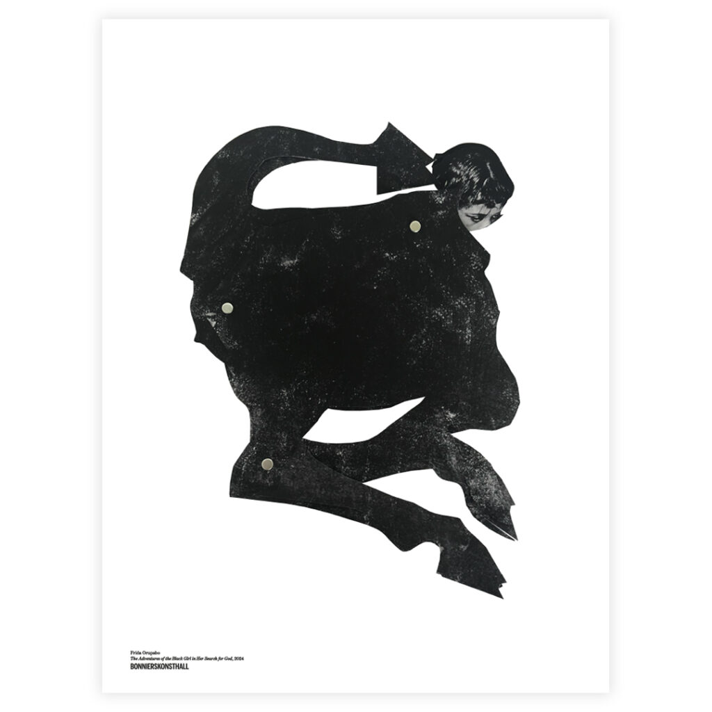 Frida Orupabo affisch poster Bonniers Konsthall