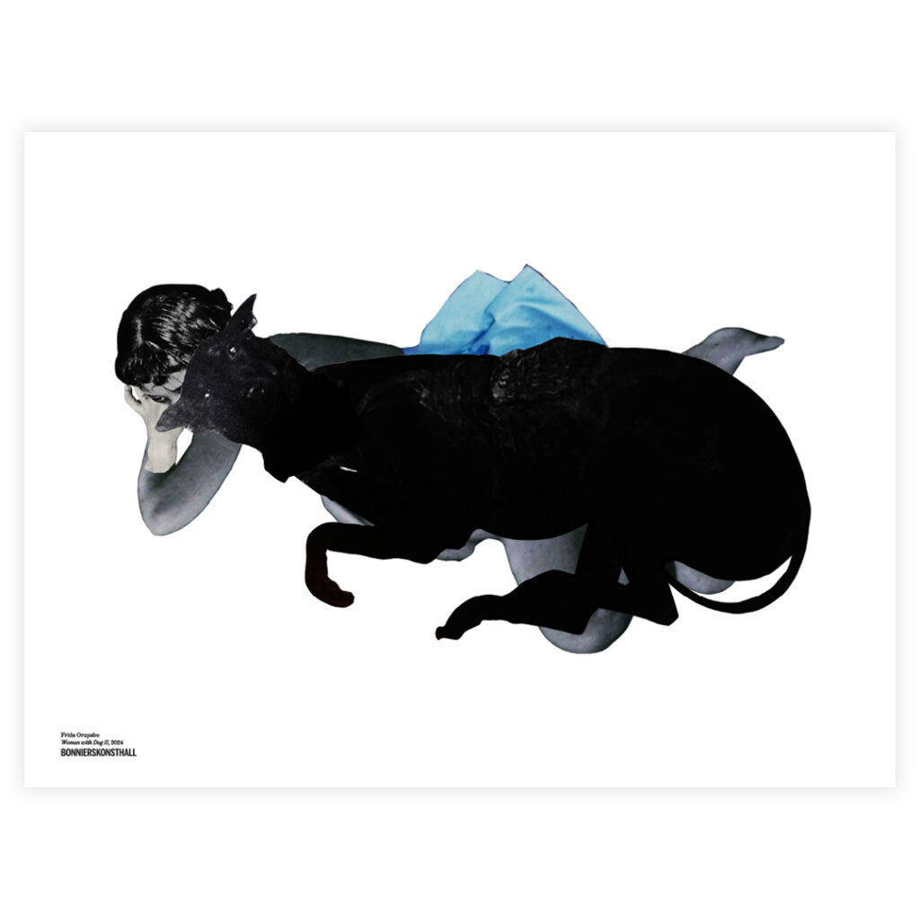 Frida Orupabo affisch, poster, Bonniers Konsthall